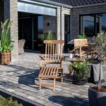 Chaise longue en teck ARRECIFE