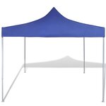 vidaXL Tente pliable Bleu 3 x 3 m