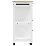 vidaXL Chariot de cuisine MONZA 84x40x90 cm bois massif de pin