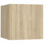 vidaXL Ensemble de meubles TV 8 Pièces Chêne sonoma Bois d'ingénierie