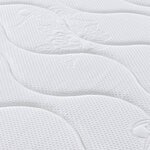 vidaXL Matelas à ressorts bonnell moyen 140x190 cm