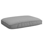 vidaXL Ensemble de coussins de palette 3 pièces en tissu oxford gris