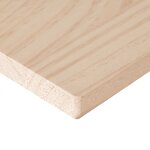 vidaXL Dessus de table 3 Pièces 80x47x2 5cm rectangulaire bois pin massif