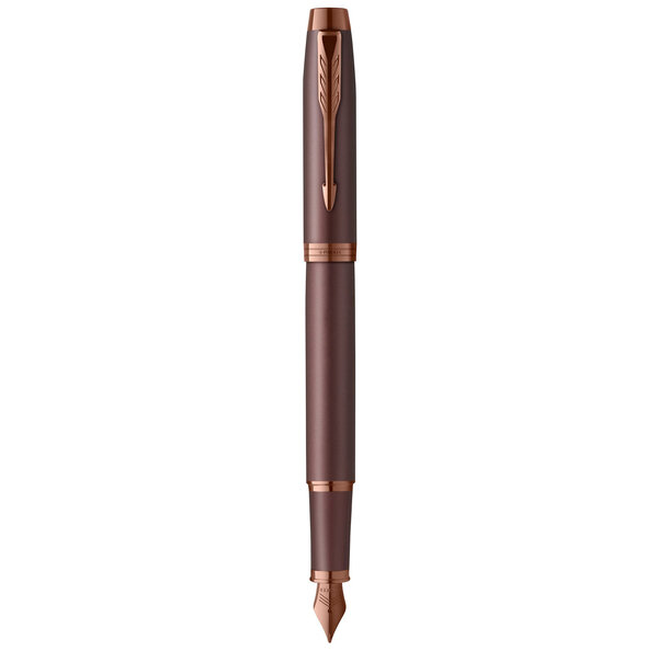 Stylo plume Parker IM Monochrome  Bordeaux  plume fine  encre bleue  Coffret cadeau