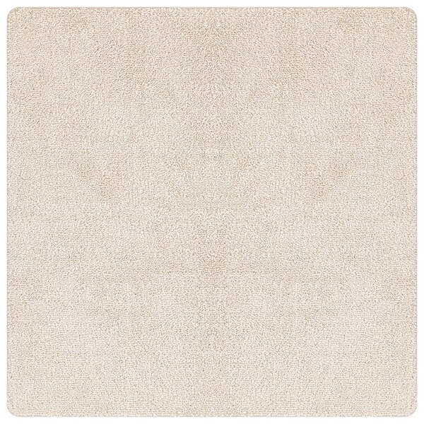 vidaXL Tapis Shaggy à Haute Pile Crème 160x160 cm PP