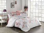 Parure de lit blanche LIYA 240 x 220 cm