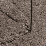 vidaXL Tapis ISTAN à poils longs aspect brillant gris 120x170 cm