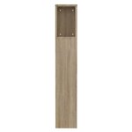 vidaXL Armoire de tête de lit Chêne sonoma 100x18 5x104 5 cm