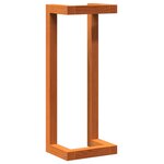 vidaXL Porte-serviette marron cire 23x18x60 cm bois de pin massif