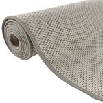 vidaXL Tapis de couloir aspect sisal taupe 50x250 cm