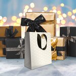 Sac Cadeau Rainbow En Or - Petit Format - Draeger paris