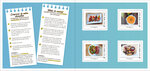Collector 4 timbres - Carnet de voyage - Nouvelle Aquitaine - À croquer - Lettre Verte