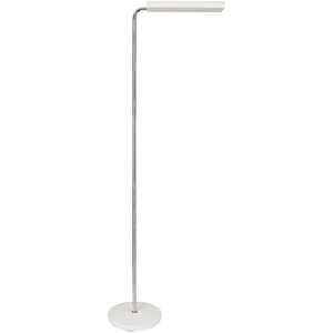 Lampadaire à LED ALBA Swing blanc
