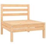 Salon de jardin meuble d'extérieur ensemble de mobilier 12 pièces bois de pin massif 02_0015694