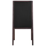 Tableau double face bois de cèdre autoportant 40 x 60 cm noir 02_0045436