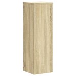 vidaXL Supports pour plantes 2 Pièces chêne sonoma bois d'ingénierie