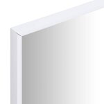 vidaXL Miroir Blanc 70x50 cm