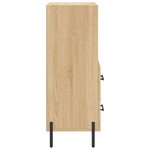 vidaXL Buffet Chêne sonoma 34 5x34x90 cm Bois d'ingénierie