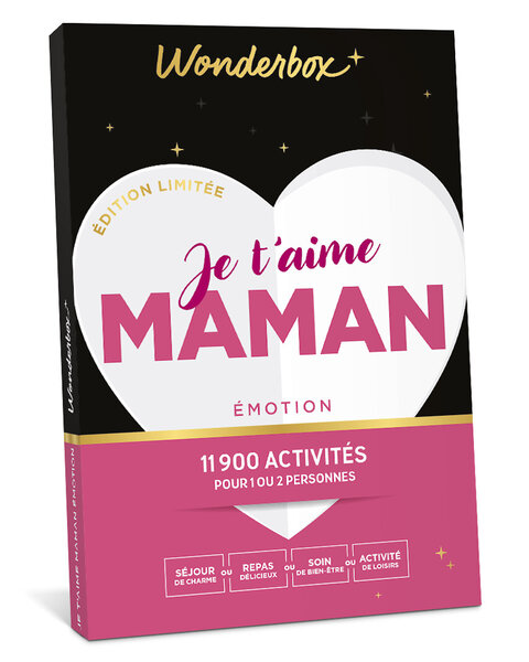 Coffret cadeau - WONDERBOX - Je t'aime Maman Émotion