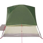 vidaXL Tente de camping à dôme 4 personnes vert imperméable