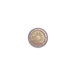 Monnaie 2 euros commémorative grèce 2012 - 10 ans de l'euro