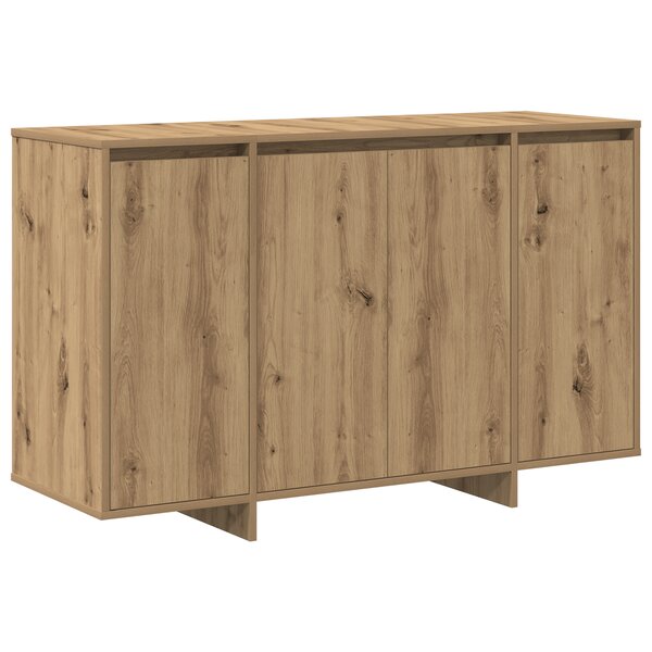 vidaXL Buffet en chêne Fait main bois d'ingénierie 120 x 41 x 75 cm