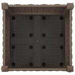 vidaXL Lit surélevé 40x40x23 cm Polypropylène
