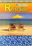 Maxi grande carte géante départ retraite paillettes avec enveloppe pour couple