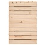 vidaXL Panier à linge 44x44x66 cm bois massif de pin