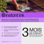 Imprimante tout-en-un HP Deskjet 4222e jet d'encre couleur Copie Scan - 3 mois d'Instant ink inclus avec HP+
