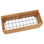 vidaXL Lit surélevé 100x40x38 cm bois de teck recyclé et acier