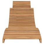 vidaXL Salon de jardin pliable 3 Pièces Bois de teck solide