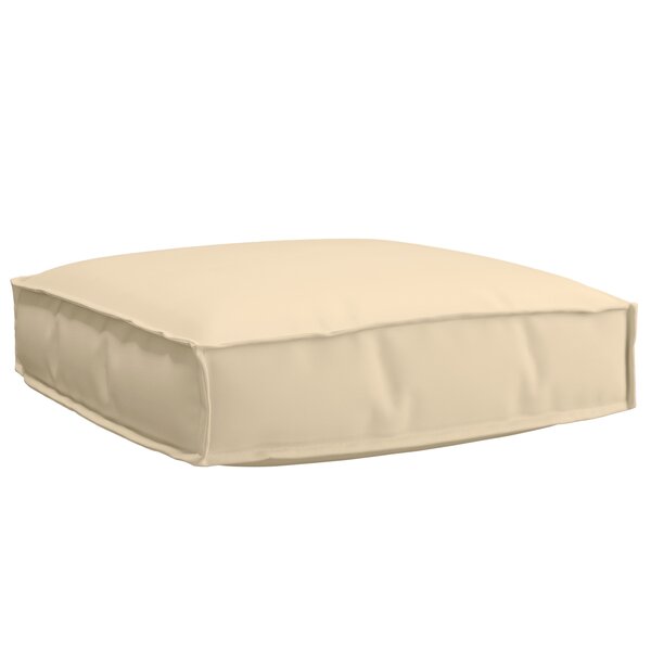 vidaXL Coussin de Palette pour Siège Beige 60x60x12 cm Tissu Oxford