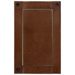 vidaXL Miroir Bois de récupération massif 50 x 80 cm