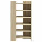 vidaXL Armoire à chaussures chêne sonoma 52x37 5x100 cm