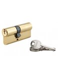 THIRARD - Cylindre de serrure double entrée SA  30x40mm  anti-arrachement  laiton  vis 50mm 3 clés