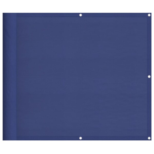 vidaXL Écran de balcon bleu 90x1000 cm 100  polyester oxford
