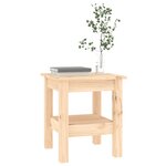 vidaXL Table basse 35x35x40 cm Bois massif de pin