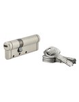 THIRARD - Cylindre de serrure Trafic 12  30x65mm  nickel  anti-arrachement  anti-perçage  anti-casse  5 clés