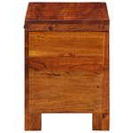 vidaXL Coffre de rangement Marron miel 50x30x40 cm en bois massif d'acacia