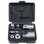 Ks tools jeu d'adaptateur 7 pièces pour douilles et embouts 917.0707