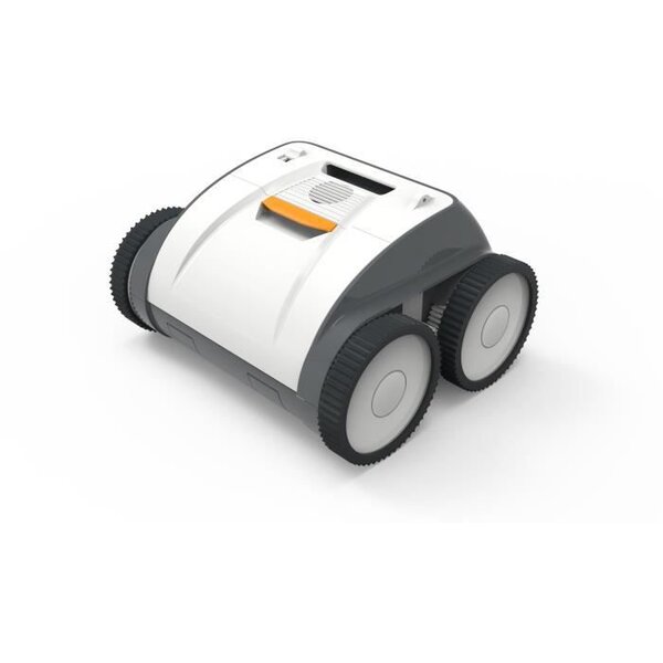 BESTWAY Robot sans fil Ruby électrique a batterie pour piscine, 3 moteurs fond et parois et ligne d'eau