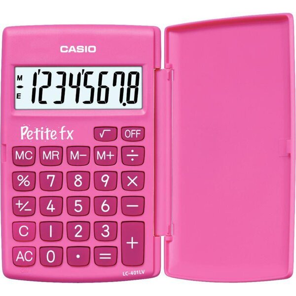 Calculatrice CASIO Petite fx rose