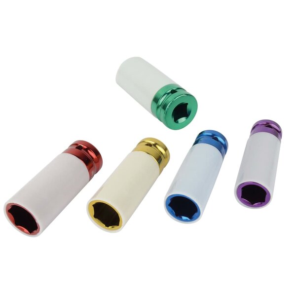 Brüder Mannesmann Douilles 5 Pièces 1/2"