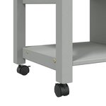 vidaXL Chariot de cuisine MONZA 84x40x90 cm bois massif de pin
