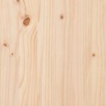 vidaXL Dessus de table rond Ø40x3 cm bois de pin massif