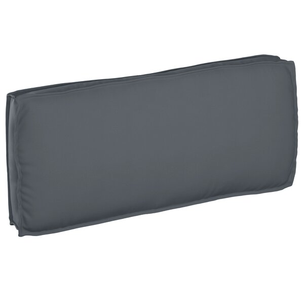 vidaXL Coussin de palette pour siège/dossier Anthracite 120x50x12 cm Tissu Oxford