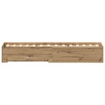 Lit vidaXL Artisan Chêne 90x190 cm Bois d'ingénierie
