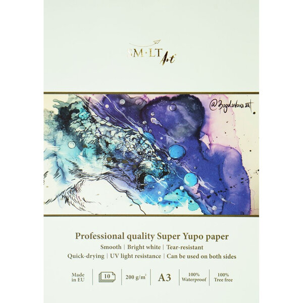 SM-LT Bloc Beaux-Arts - Yupo - A3- 10 feuilles - 200 gsm