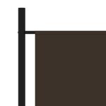 vidaXL Cloison de séparation marron 175x180 cm tissu